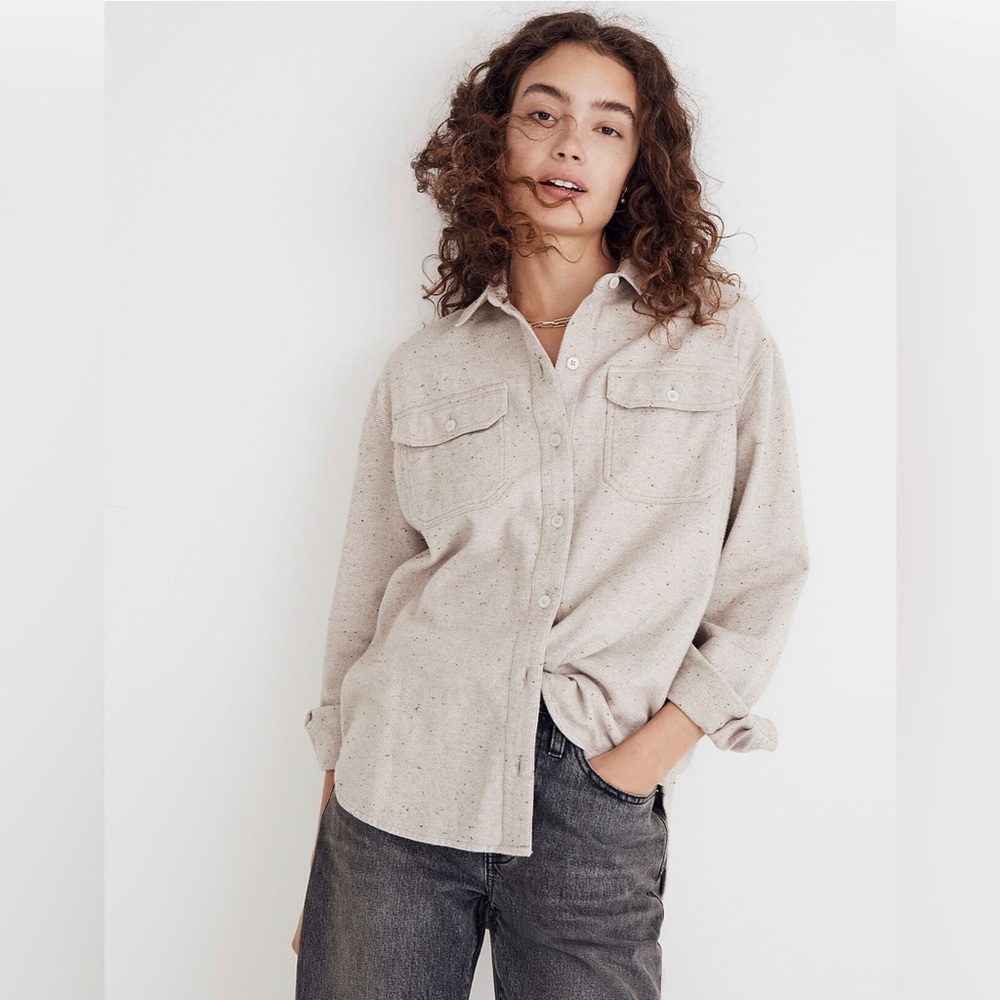 Donegal Flannel Kentwood Oversized Shirt-Jacket